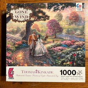Thomas Kinkade Romantic Garden Puzzle - 1000 Pieces